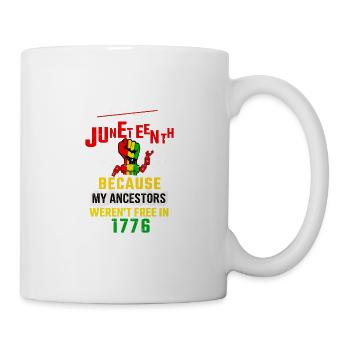 Juneteenth Black History Day Pride Gift - Mug - white - Right
