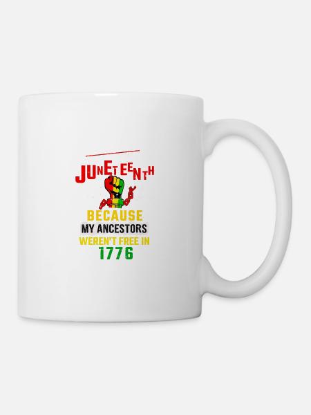 Juneteenth Black History Day Pride Gift - Mug - white