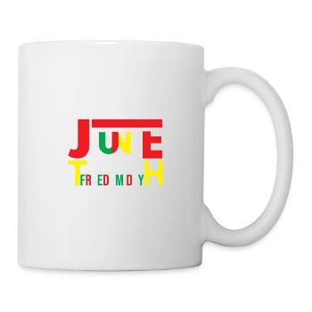 Juneteenth Black History Day Pride Gift - Mug - white - Right