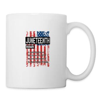 Juneteenth Black History Day Pride Gift - Mug - white - Right