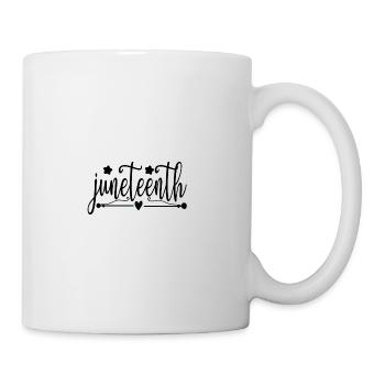 Juneteenth Black History Day Pride Gift - Mug - white - Right