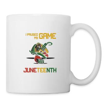 Juneteenth Black History Day Pride Gift - Mug - white - Right