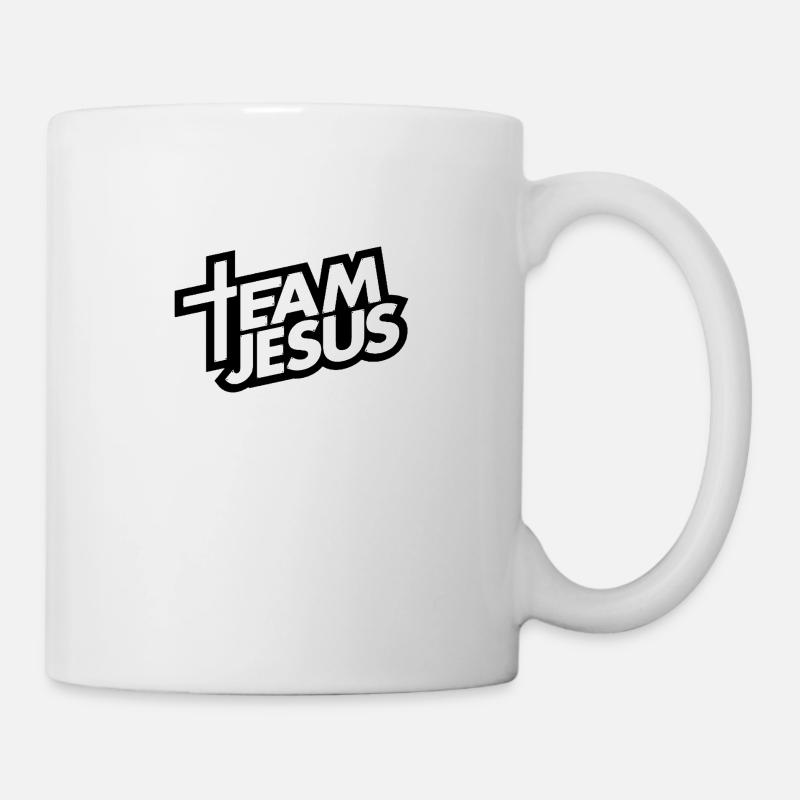 Team Jesus - Tasse - Weiß