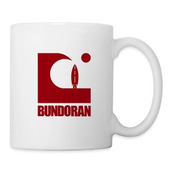 Bundoran Vague Planche de surf Irlande - Mug blanc - blanc - Droite