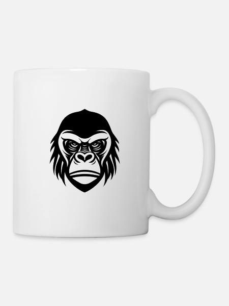Gorille - Mug blanc - blanc