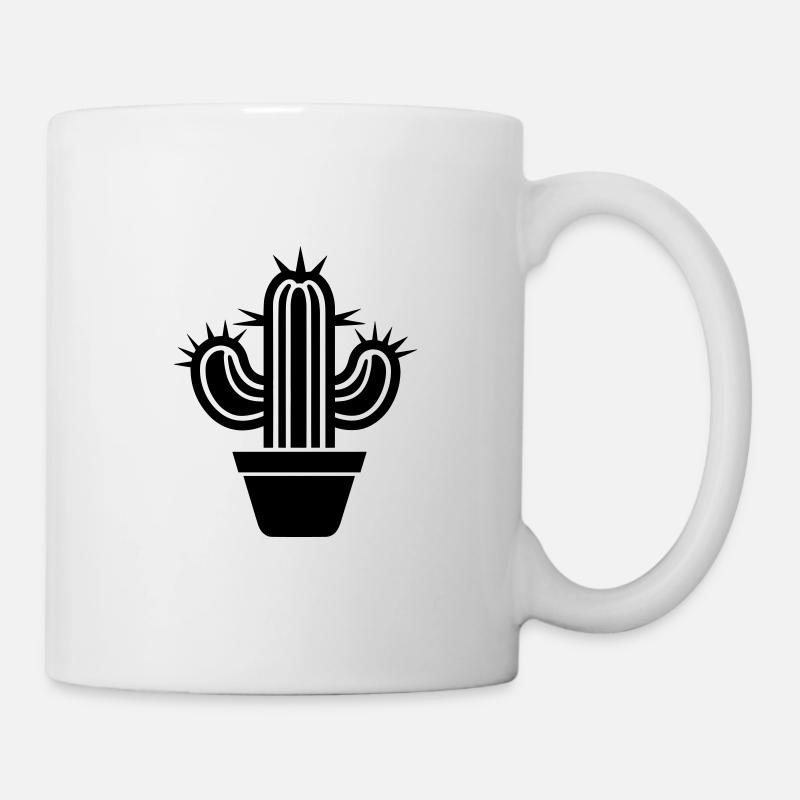 Kaktus - Tasse - Weiß
