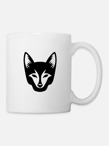 Fuchs - Tasse - Weiß