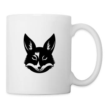 Fuchs - Tasse - Weiß - Rechts