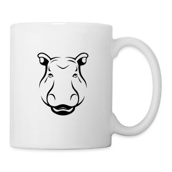 hippopotamus - Mug - white - Right