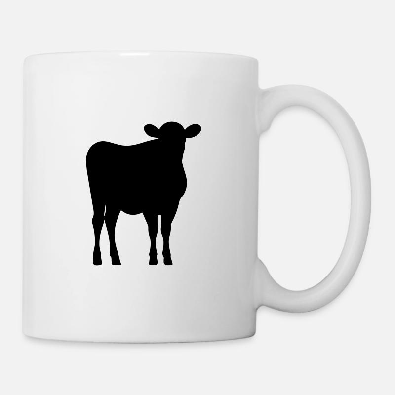 vache - Mug blanc - blanc