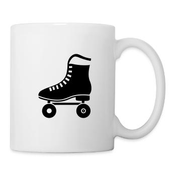 Walze - Tasse - Weiß - Rechts
