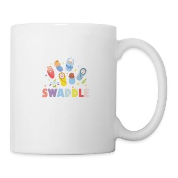Spécialiste de l’emmaillotage post-partum Travail et accouchement - Mug blanc - blanc - Droite