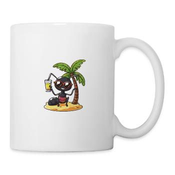 Ant Summer Beach Vacation - Mug - white - Right