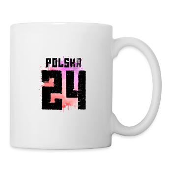 Polen 24 Trikot 2024 Bunt Polska - Tasse - Weiß - Rechts