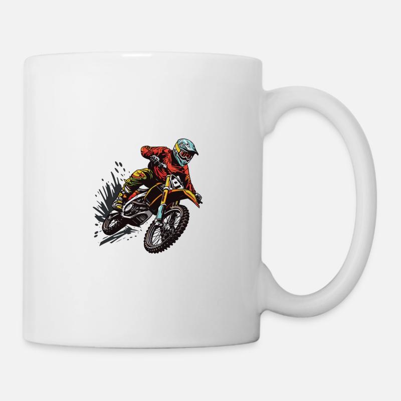 Motocross Sport - Mug blanc - blanc