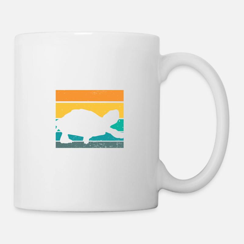 Turtle Running Team We're Slow As Shell Funny - Tasse - Weiß