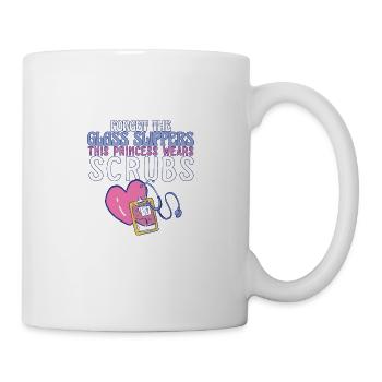 Forget The Glass Slippers This Princess Wears - Tasse - Weiß - Rechts