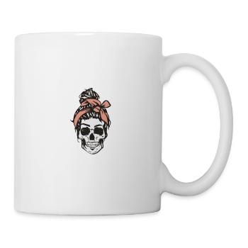 Expensive Difficult And Talks Back Skeleton Messy - Mug - white - Right