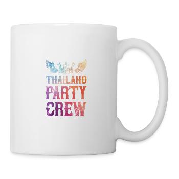 Dicton de l’équipage de la fête en Thaïlande - Mug blanc - blanc - Droite