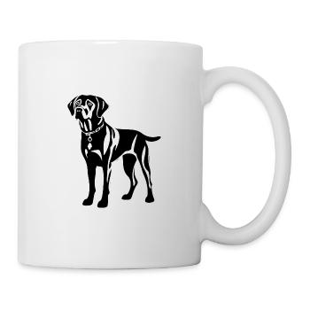 Labrador Hund - Tasse - Weiß - Rechts