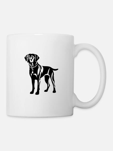 Labrador Hund - Tasse - Weiß