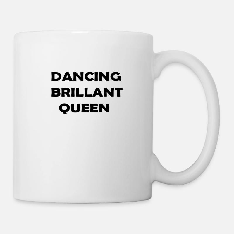 dancing brillant queen - Mug blanc - blanc