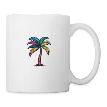 Palm Tree Multicolored - Mug - white - Right
