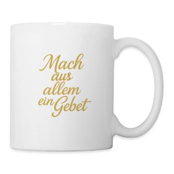 Prayer in Gold - Mug - white - Right