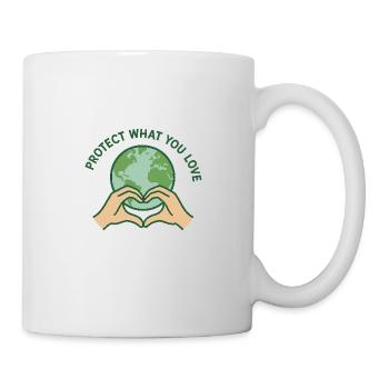 Heart for Earth - Tasse - Weiß - Rechts