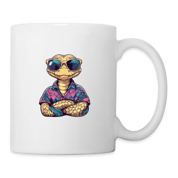 Snake Cobra Comic Holiday - Mug - white - Right