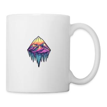 Eisberge Symbol Arktis Berge - Tasse - Weiß - Rechts
