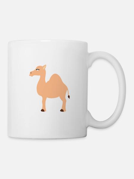 chameau - Mug blanc - blanc