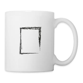 Square Geometry Frame - Mug - white - Right