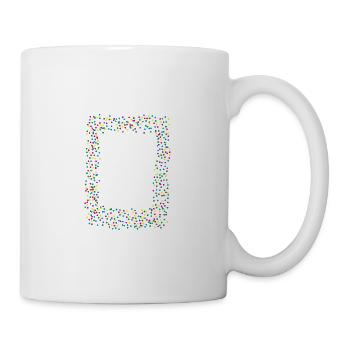 Confetti Confetti Frame - Mug - white - Right