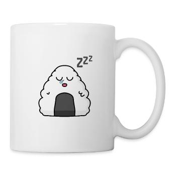 Sushi qui dort - Mug blanc - blanc - Droite