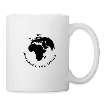 Voyage - Mug blanc - blanc - Droite