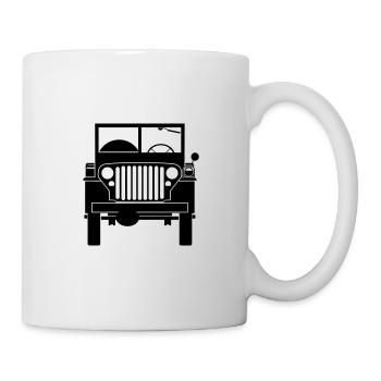 Willys MB front - Mug - white - Right