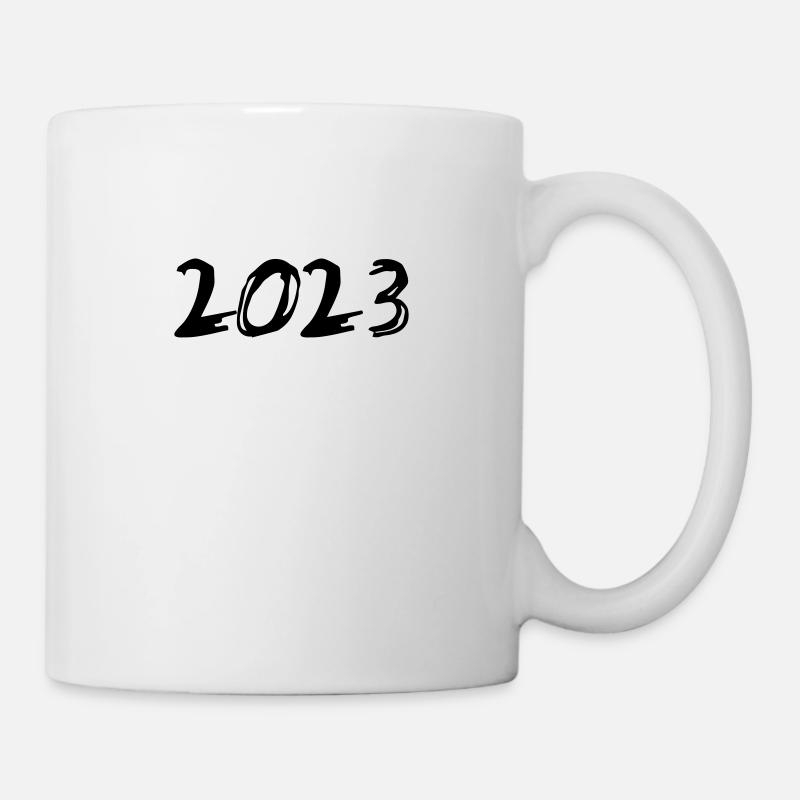 2023 Year Date Number Anno Calendar year - Mug - white