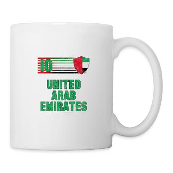 United Arab Emirates Football Team - Mug - white - Right