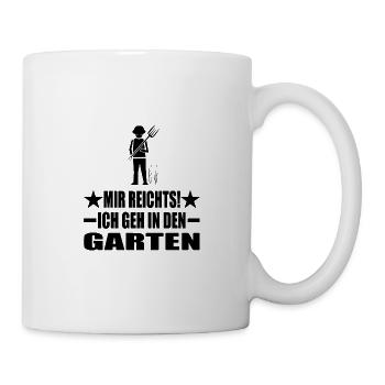 Garten - Tasse - Weiß - Rechts