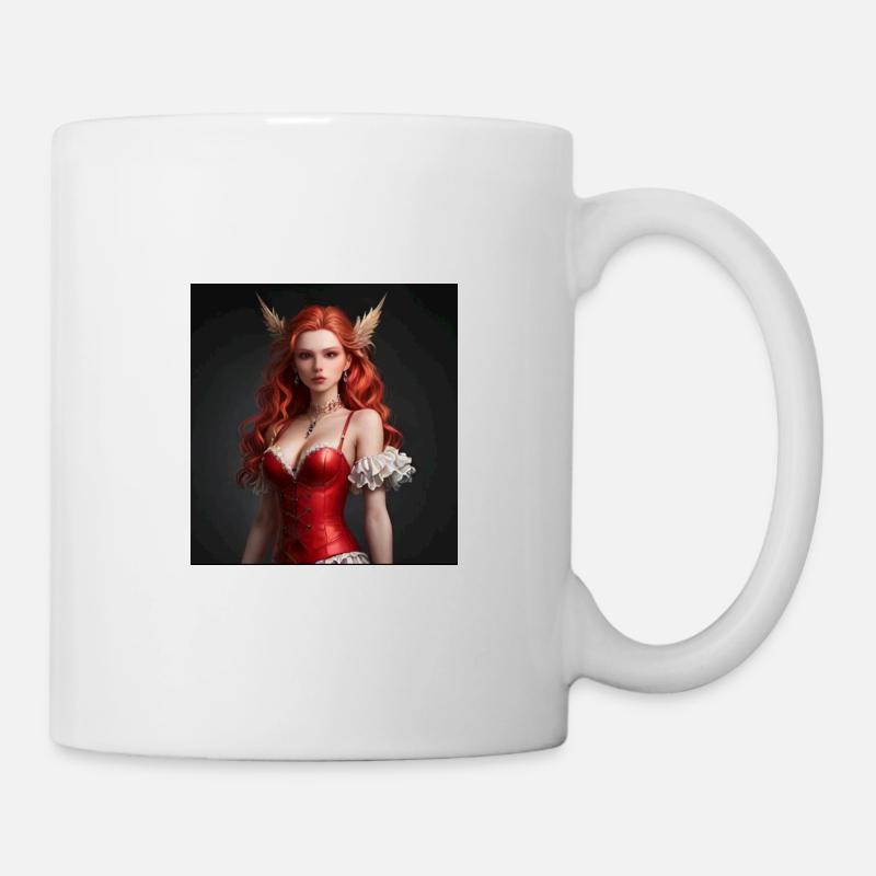 Red Angel - Mug - white