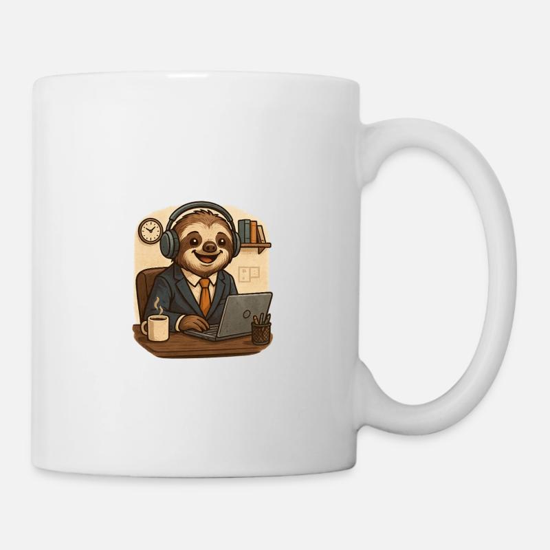 Office - Sloth - Mug - white