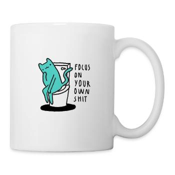 FOCUS CAT - Mug - white - Right