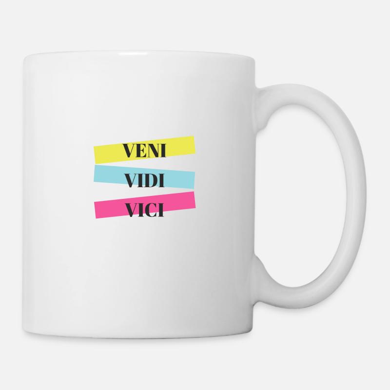 Veni Vidi Vici - Tasse - Weiß