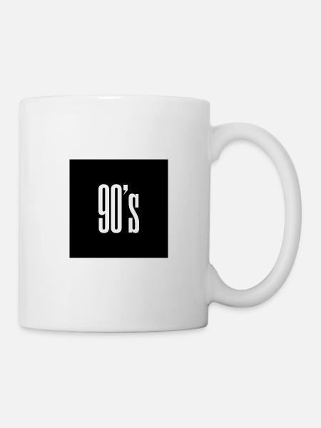 90's 90's 90's - Mug - white