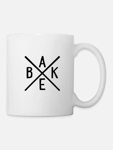 to bake - Mug - white