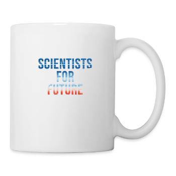 Scientists for Future | Warming Stripes - Mug - white - Right