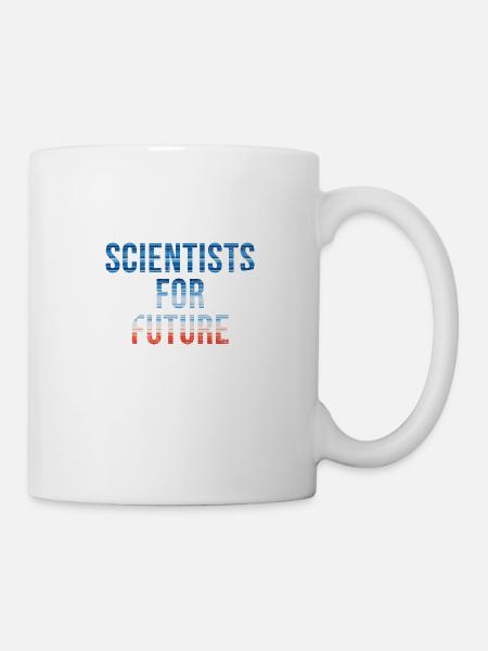 Scientists for Future | Warming Stripes - Tasse - Weiß