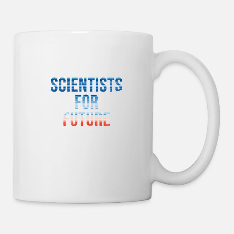 Scientists for Future | Warming Stripes - Tasse - Weiß