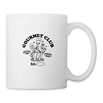 Gourmet Club Design - Mug - white - Right